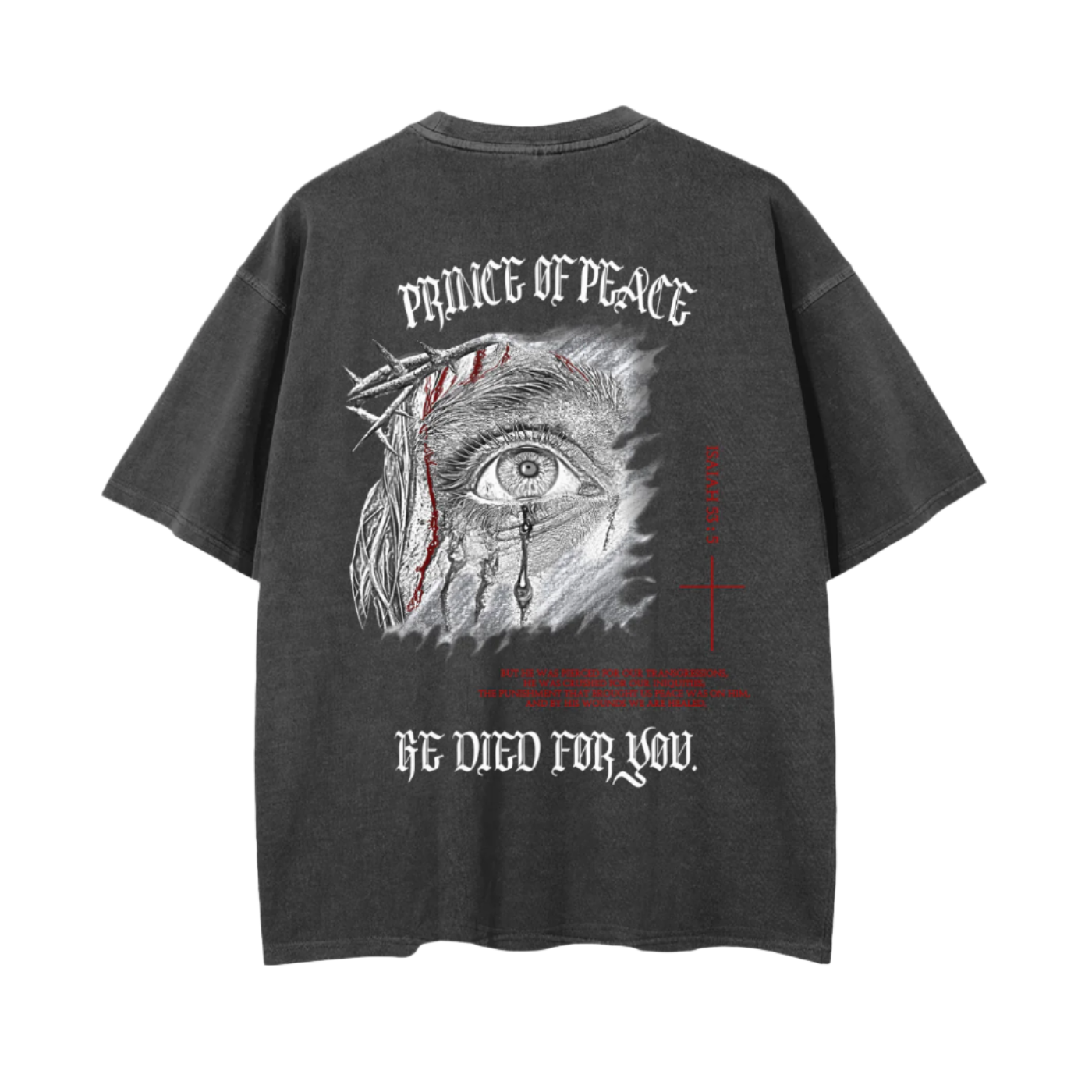 PRINCE OF PEACE OVERSIZED TEE