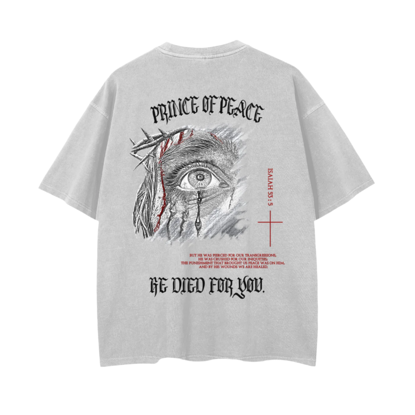 PRINCE OF PEACE OVERSIZED TEE
